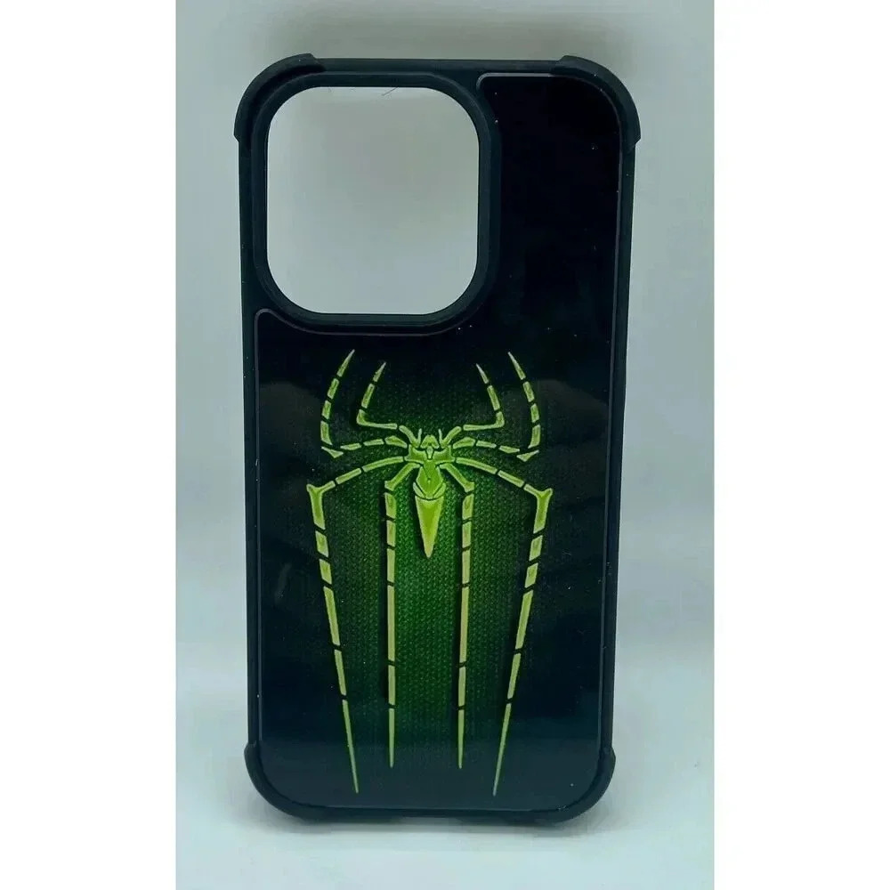 Spider-man Case For iPhone 15 Pro 6.1 Inch Rugged TPU Shockproof Protective Case
